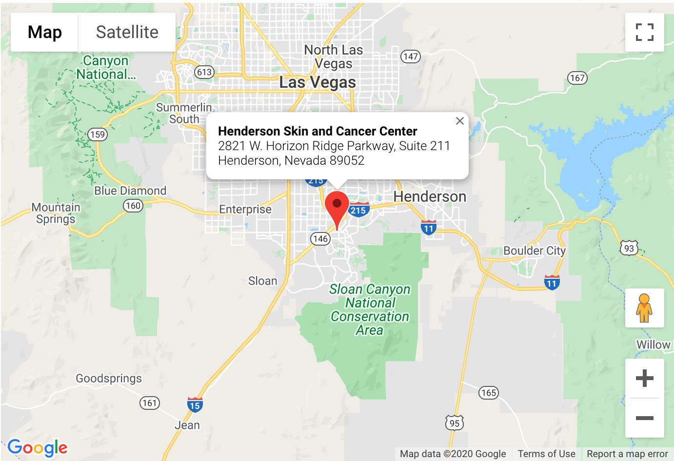 SummitMD Dermatology - Map of Henderson Skin and Cancer Center